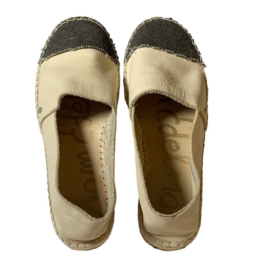 SAM EDELMAN Two Tone Platform Espadrilles